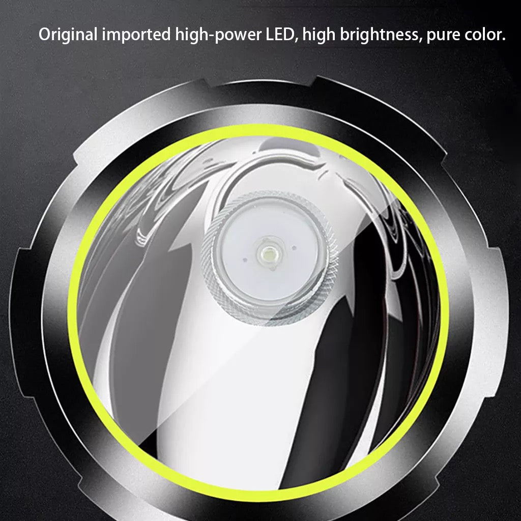 Super Bright Outdoor Handheld USB Chargeable Search light and Power Bank.